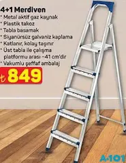4+1 MERDİVEN fiyat ve kampanya bilgisi